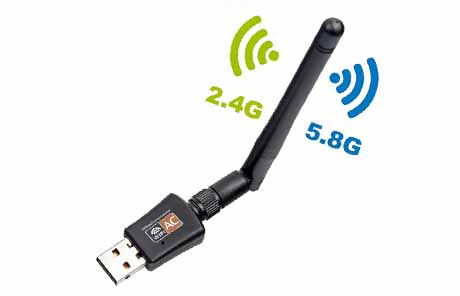 600Mbps Dual Band Wireless USB WiFi Adapter  2.4G/150Mbps+5G/433Mbps